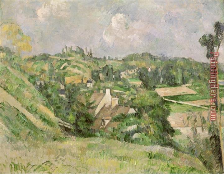 Paul Cezanne Auvers Sur Oise Seen From The Val Harme 1879 82